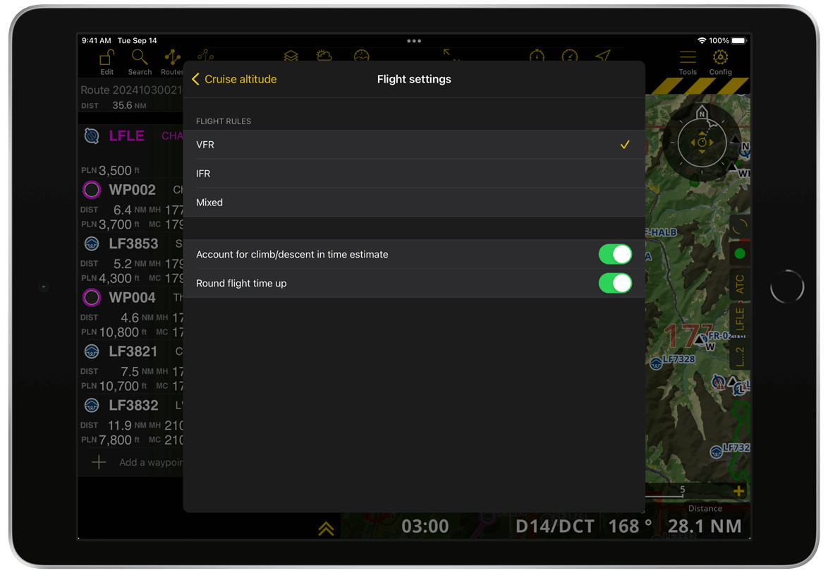 flight-settings